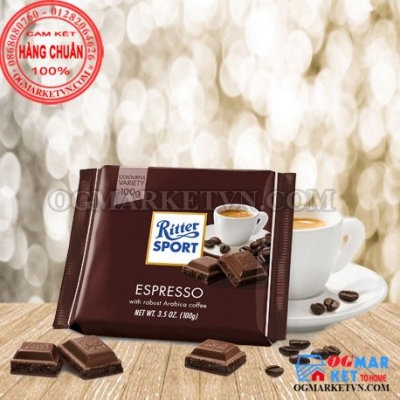 Ritter sport vị cà phê 100gr