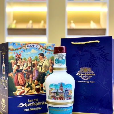 Bia sứ Schorsch Weizen 13% 2L