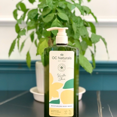  Sữa tắm dưỡng ẩm OC Natural chiết xuất vanilla và bơ hạt mỡ 725ml