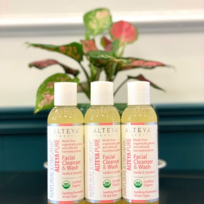 Sữa rửa mặt Alteya hương vani và phong lữi hữu cơ 150ml