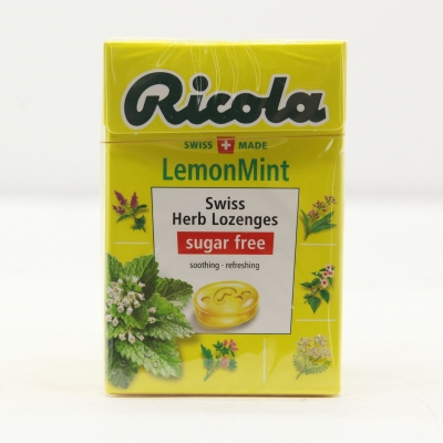 Ricola Kẹo chanh và bạc hà 100gr