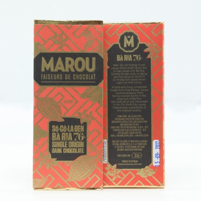 MAROU - Socola đen Bà Rịa 76%