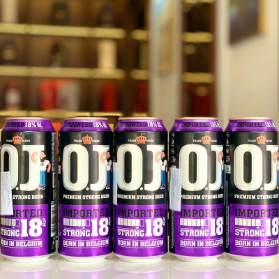 Bia vàng OJ Strong 500ml 18%