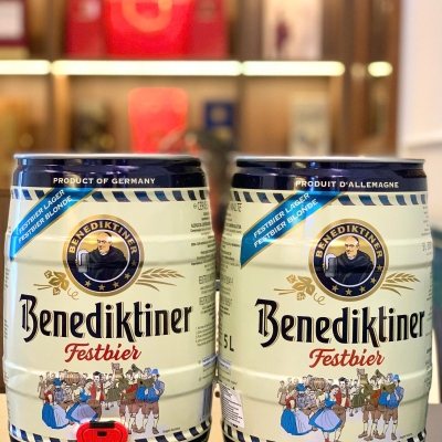 Bia bom vàng Benediktiner Festbier 5,8% 5L