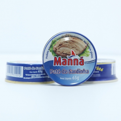 MANNA - Pate cá Sardinha 65gr