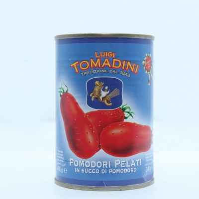 Cà chua búc vỏ Pomodori Pelati 400g*24  