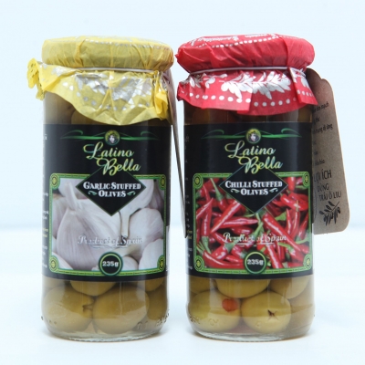 Latino Bella Garlic Stuffed Olives 235g