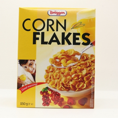 Ngũ cốc cắt liền dạng mảnh Cornflakes hiệu Bruggen