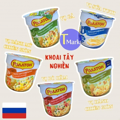 Khoai tây nghiền ăn liền Rollton