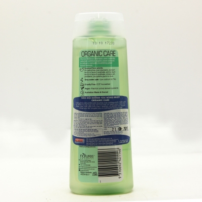 Organic care Sữa tắm & gội tự nhiên Fruit Frenzy 3 trong 1 400ml