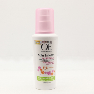 OE - Dung dịch vệ sinh phụ nữ Organic Hạt phỉ 200ml