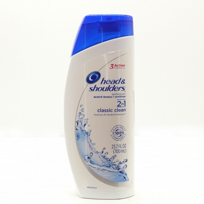 Head & shoulders - Dầu gội và dầu xả 2in1 Clasic Clean 700ml