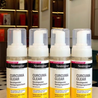 Neutrogena - Sữa rửa mặt tinh chất nghệ dành cho da nhạy cảm 150ml