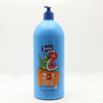 Suave kids - Tắm gội 3 in1 hương Dưa hấu 665ml