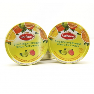 KALFANY - Kẹo hoa quả 150g (vị nho, cam)