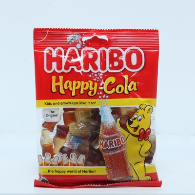 Haribo - Kẹo dẻo happy cola sour fresh 80gr