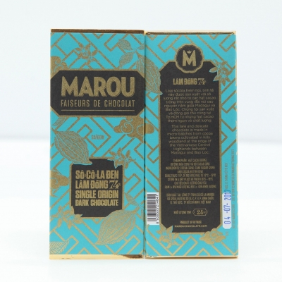 MAROU - Socola đen Lâm Đồng 74%