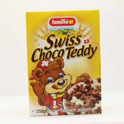 Ngũ cốc Famillia cereals swiss choco teddy 250g