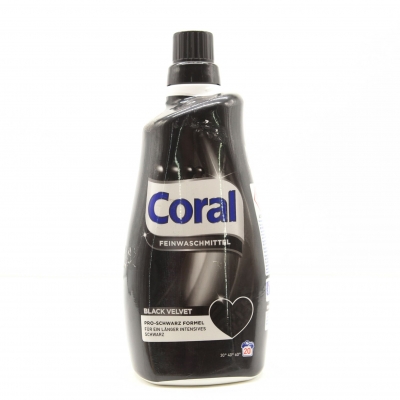Coral nước giặt dành cho vải nhung black vel 20WL