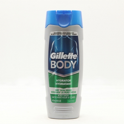 Gillette-Sữa tắm dành cho nam Hydrator Dry Skin Relief 473 ml