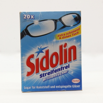 Sidolin - Giấy lau kính 20 gói