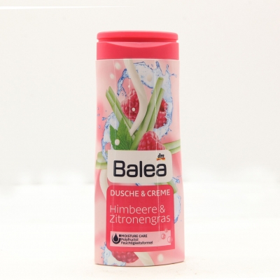 Balea - Sữa tắm hương quả Mâm xôi và củ Xả  300ml